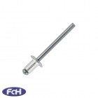 7.4mm Long Grooved Rivets - Pack of 20 